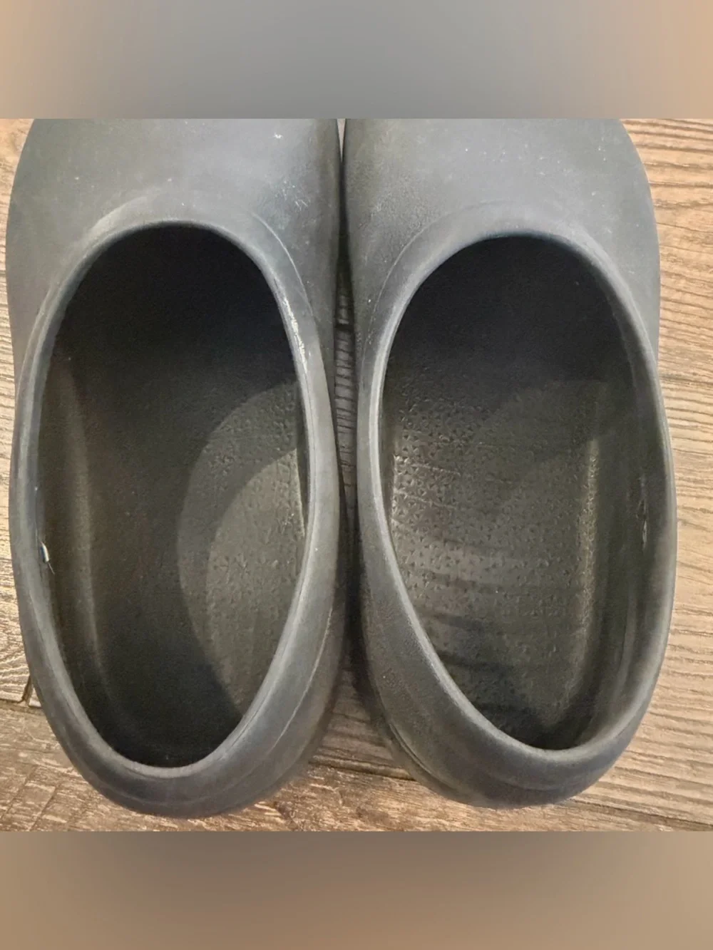 CROCS‎ Men's Black Slip-On Work Loafers Size 9
